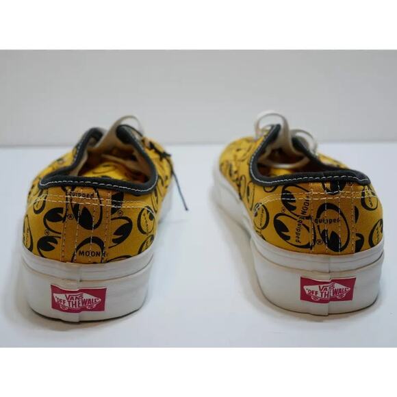NEW VANS X MOONEYES AUTHENTIC 44 DX ANAHEIM FACTORY YELLOW MENS SIZE - 8.5 - Picture 3 of 15